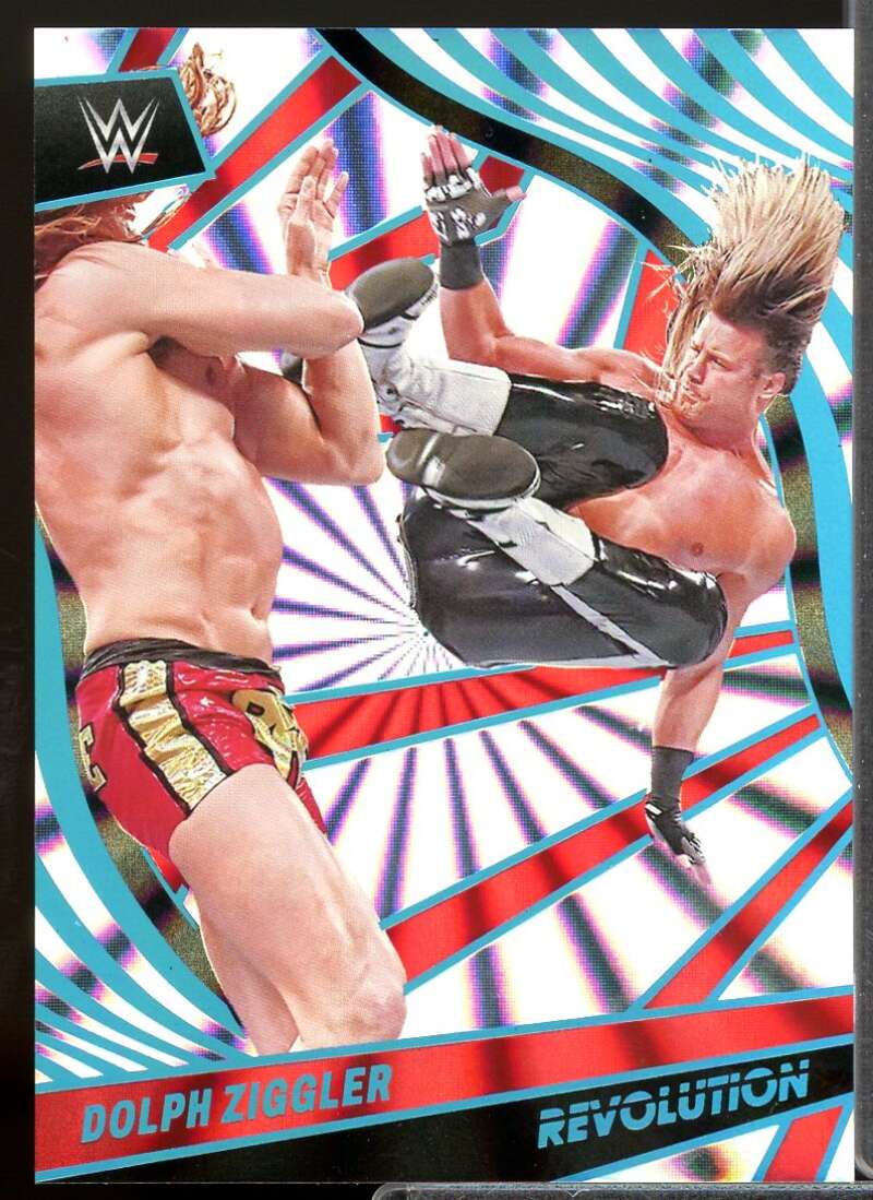 Dolph Ziggler Card 2022 Revolution WWE Sunburst #56  Image 1