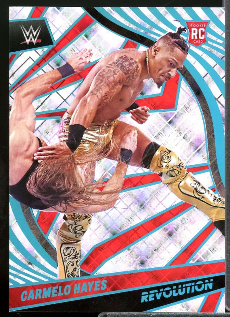 Carmelo Hayes Card 2022 Revolution WWE Cosmic #37  Image 1