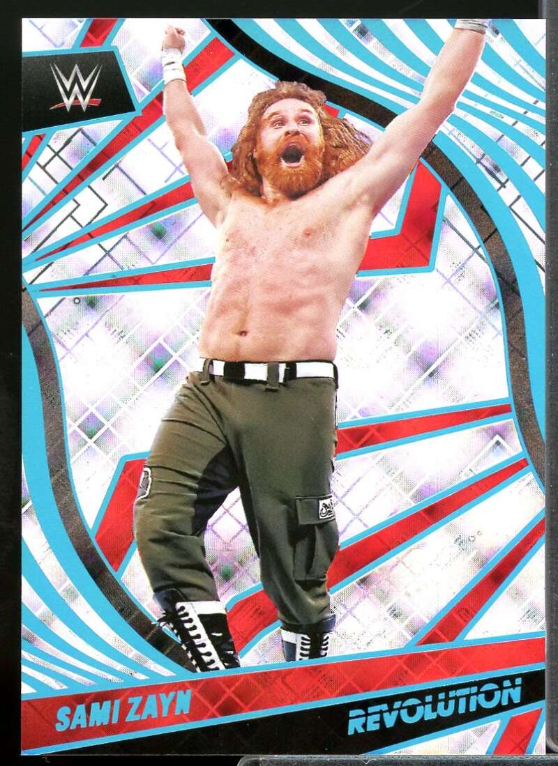 Sami Zayn Card 2022 Revolution WWE Cosmic #34  Image 1