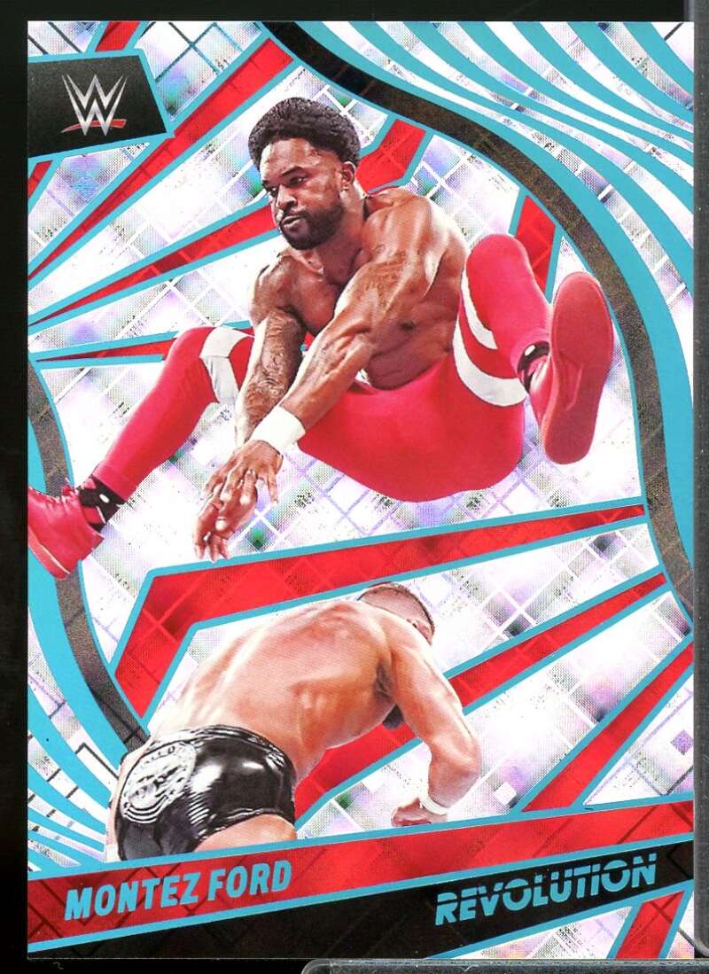 Montez Ford Card 2022 Revolution WWE Cosmic #28  Image 1