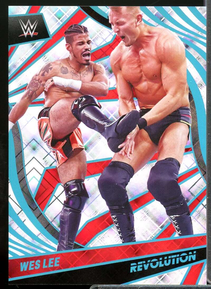 Wes Lee Card 2022 Revolution WWE Cosmic #19  Image 1