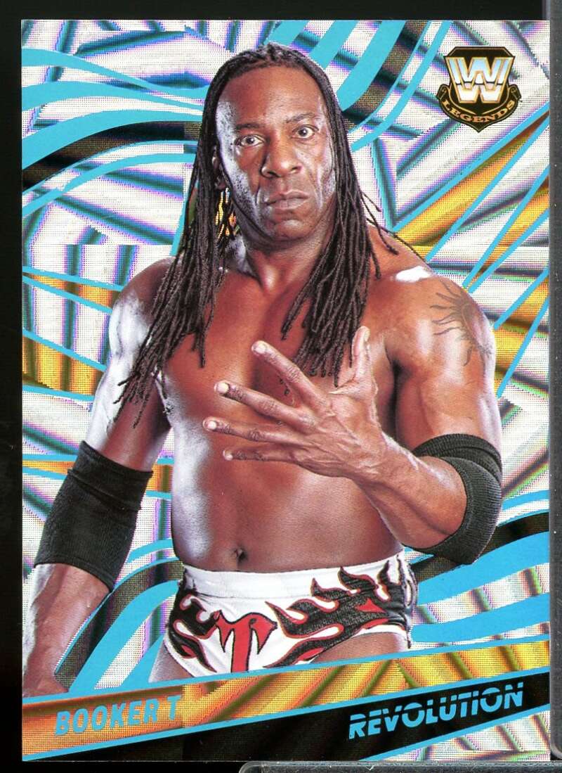 Booker T Card 2022 Revolution WWE Angular #130  Image 1