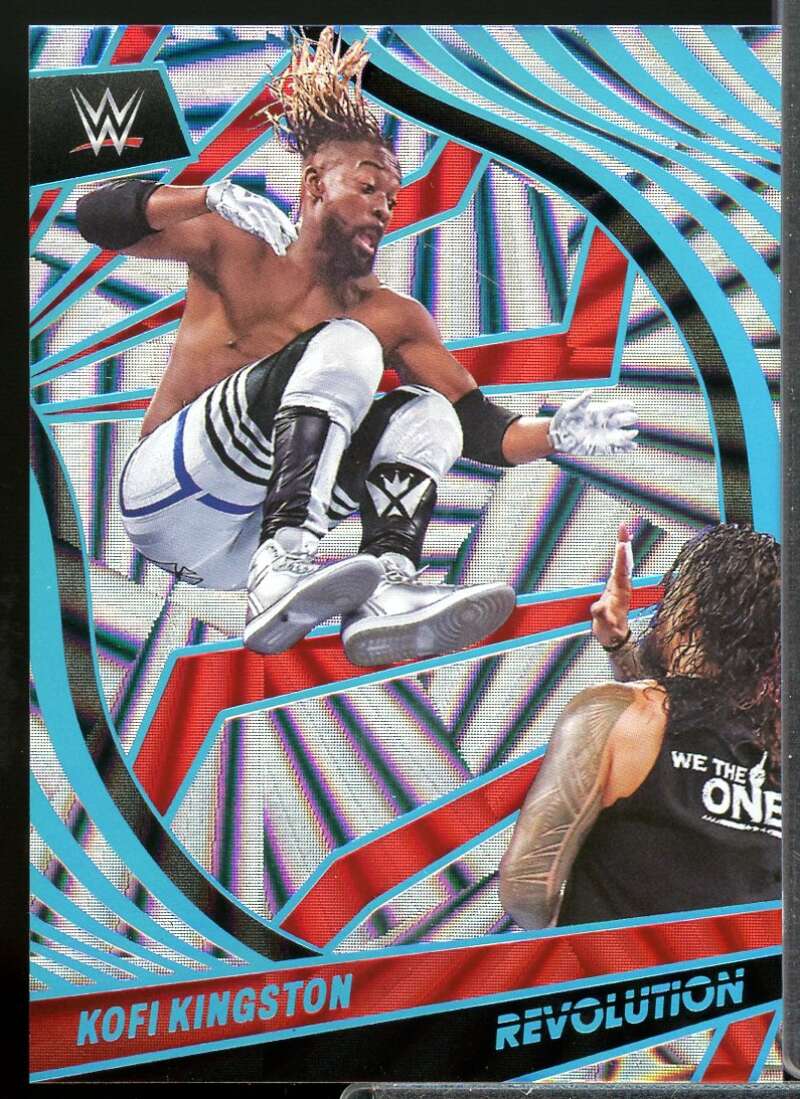 Kofi Kingston Card 2022 Revolution WWE Angular #82  Image 1