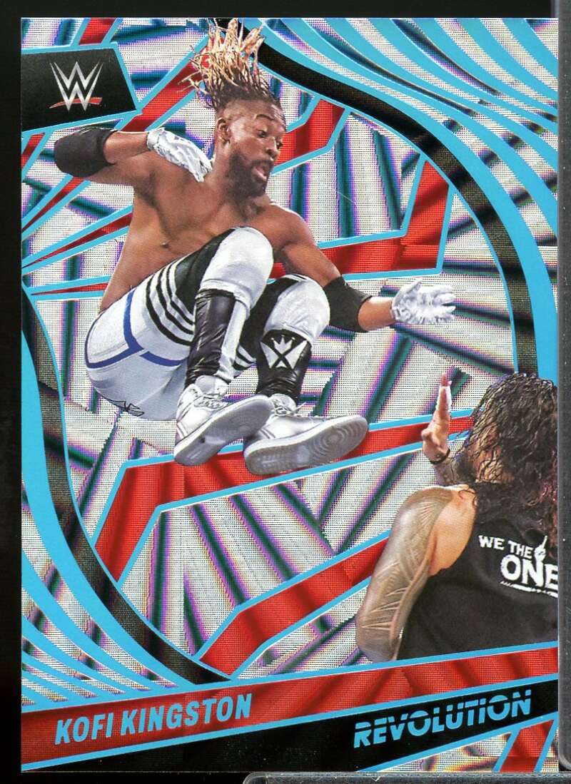 Kofi Kingston Card 2022 Revolution WWE Angular #82  Image 1