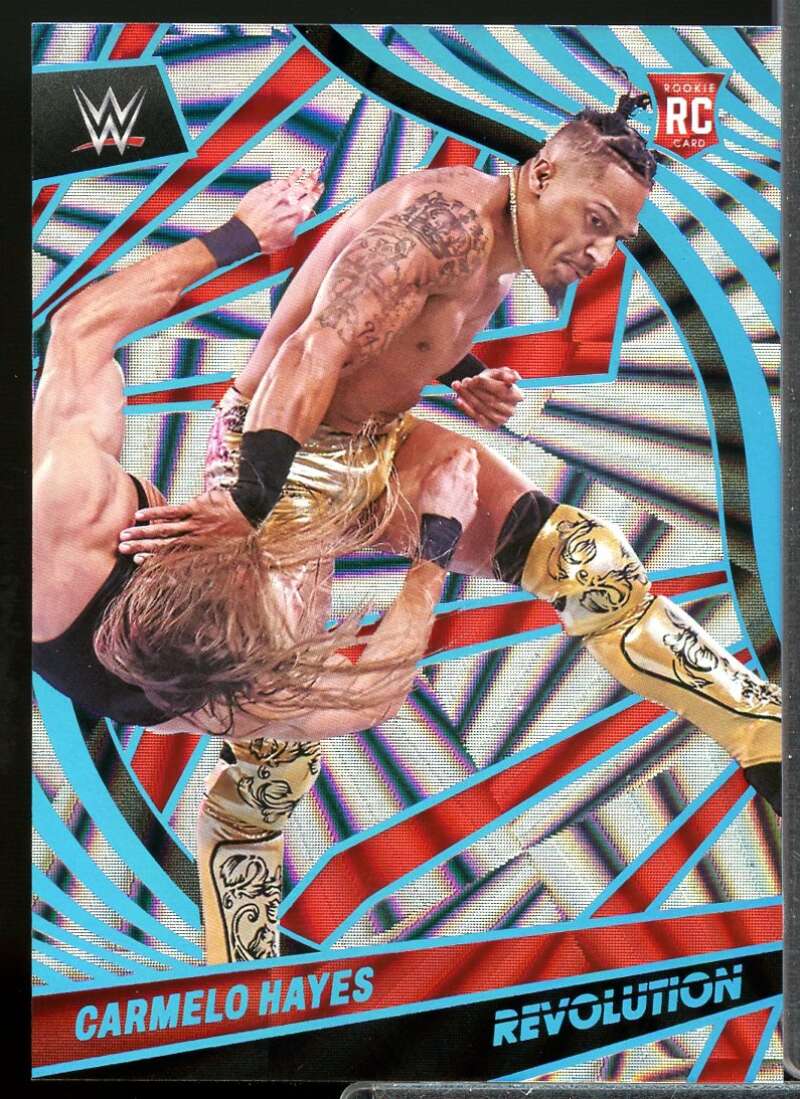 Carmelo Hayes Card 2022 Revolution WWE Angular #37  Image 1