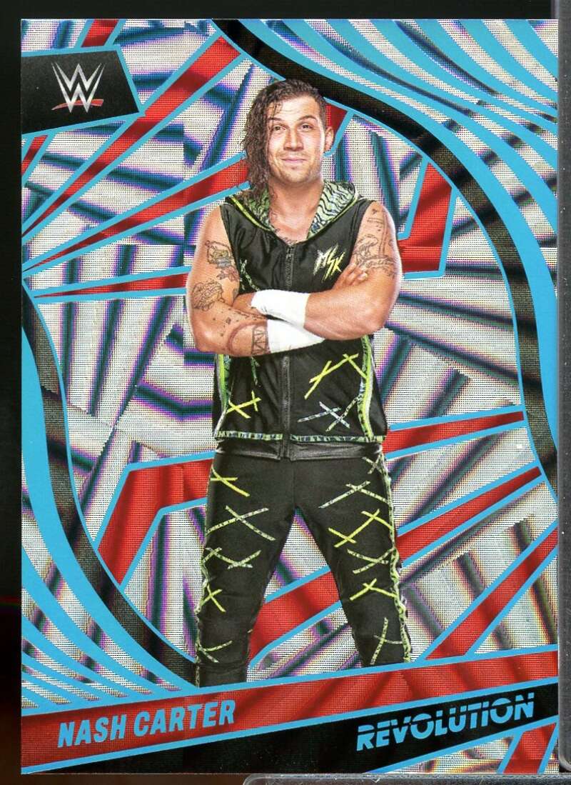 Nash Carter Card 2022 Revolution WWE Angular #9  Image 1
