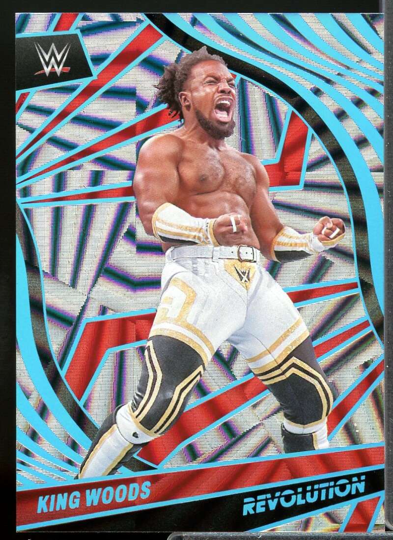 King Woods Card 2022 Revolution WWE Angular #72  Image 1