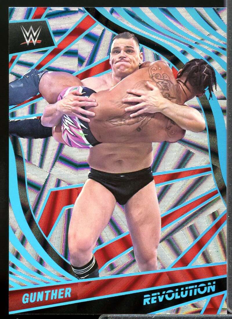 Gunther Card 2022 Revolution WWE Angular #81  Image 1
