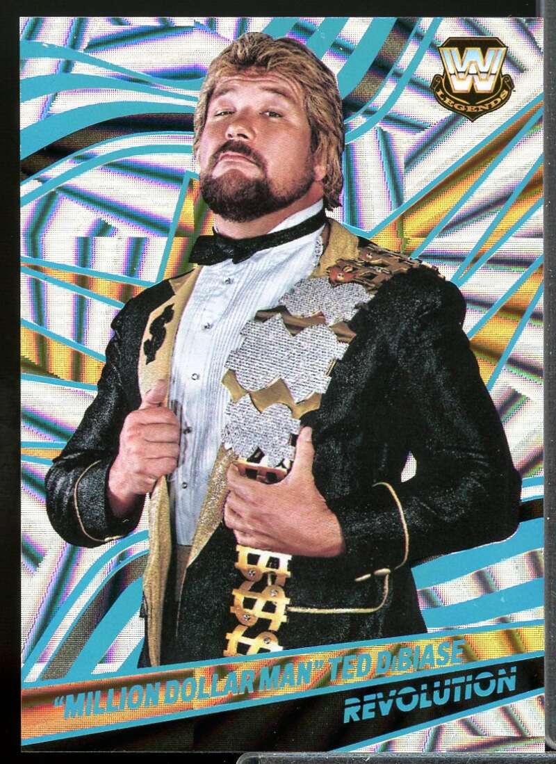 Million Dollar Man Ted DiBiase Card 2022 Revolution WWE Angular #123  Image 1