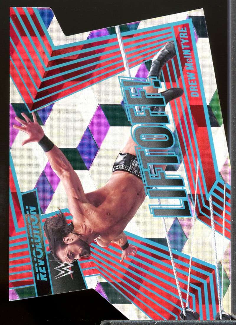 Drew McIntyre Card 2022 Revolution WWE Liftoff Cubic #8  Image 1