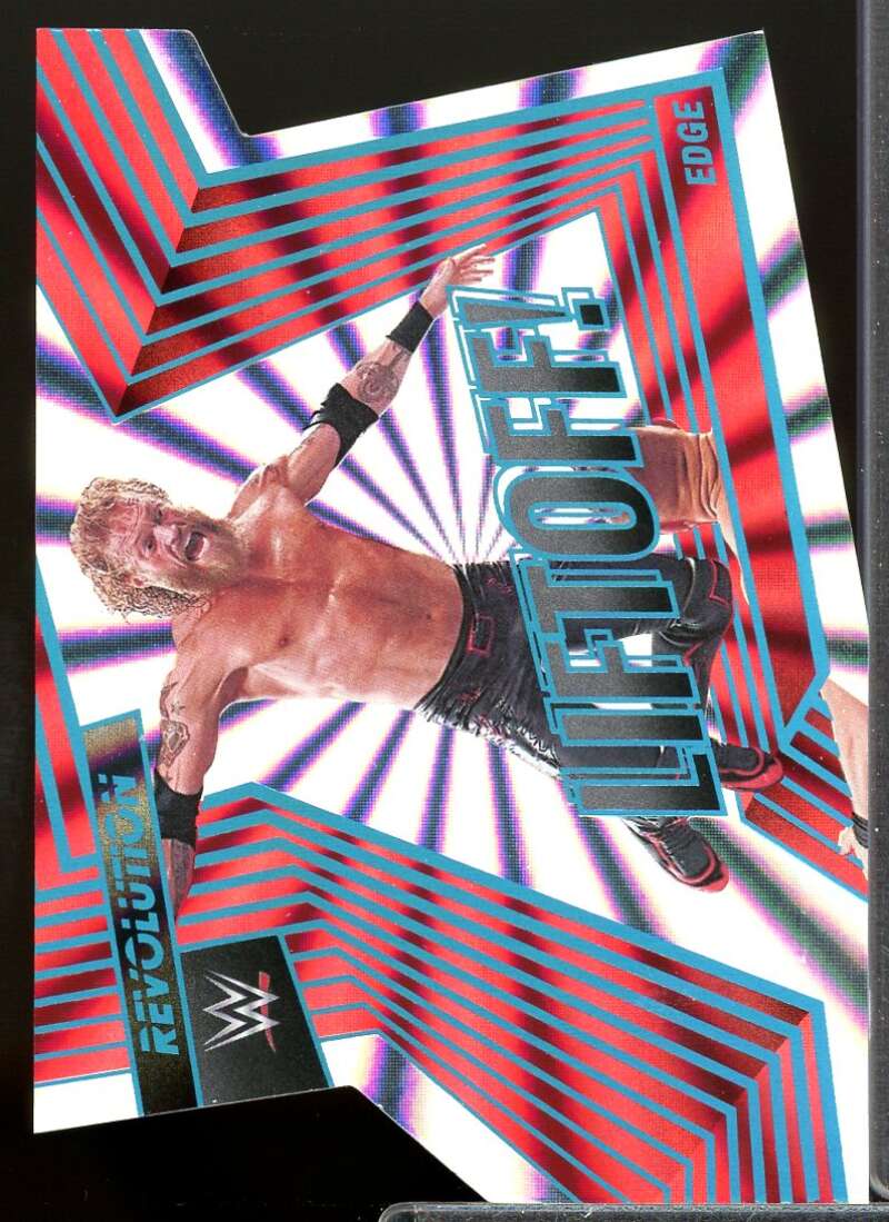 Edge Card 2022 Revolution WWE Liftoff Sunburst #7  Image 1