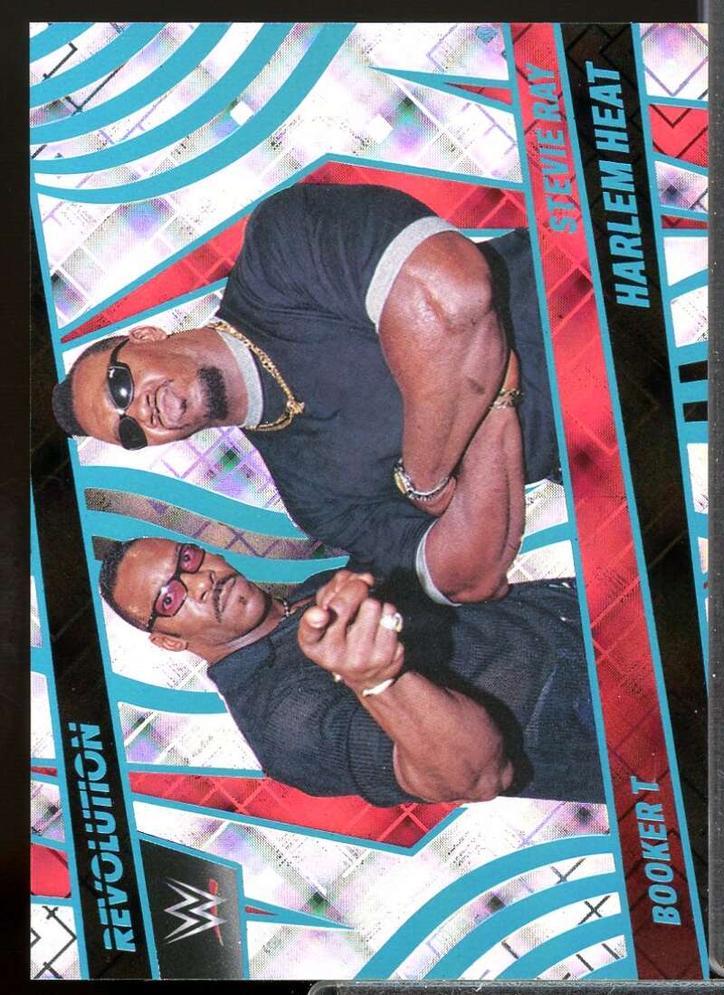 Booker T/Stevie Ray Card 2022 Revolution WWE Cosmic #141  Image 1