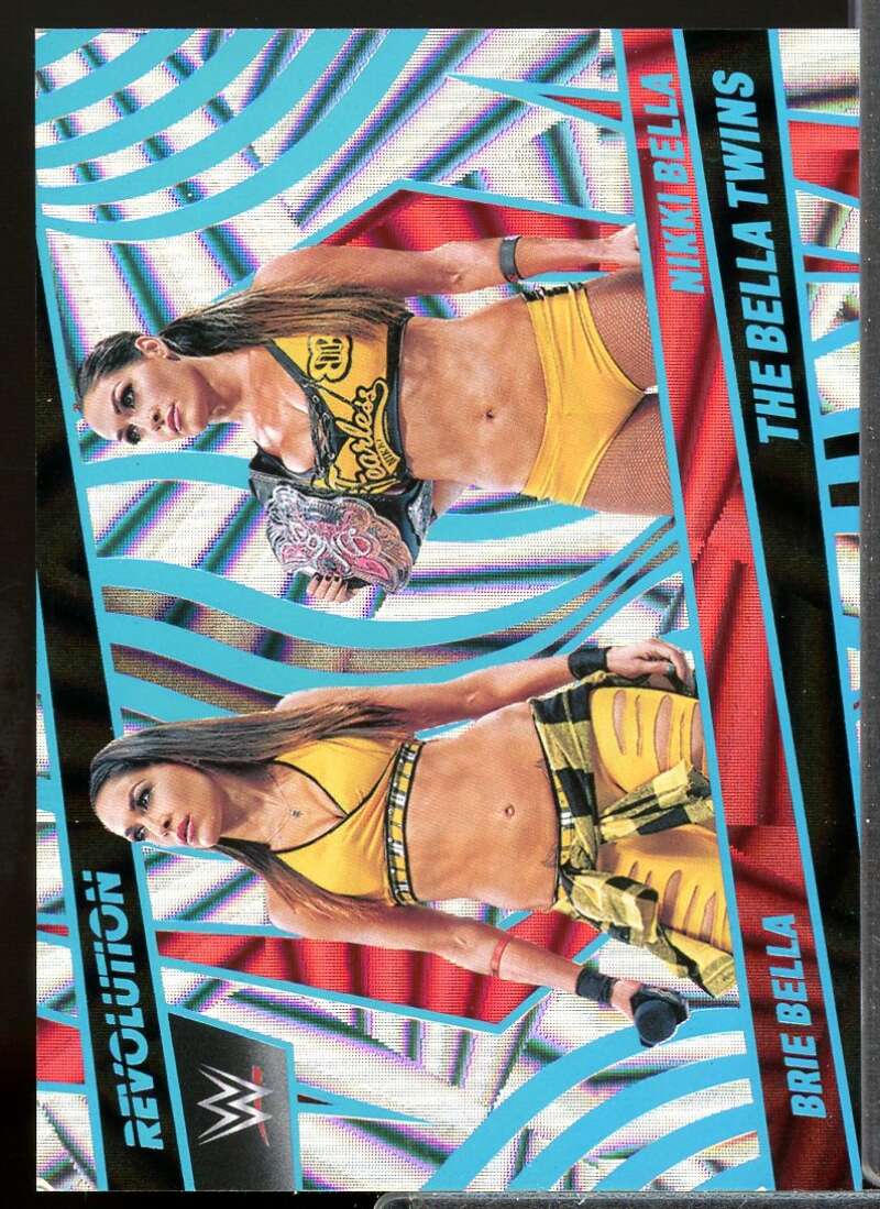 Brie Bella/Nikki Bella Card 2022 Revolution WWE Angular #145  Image 1