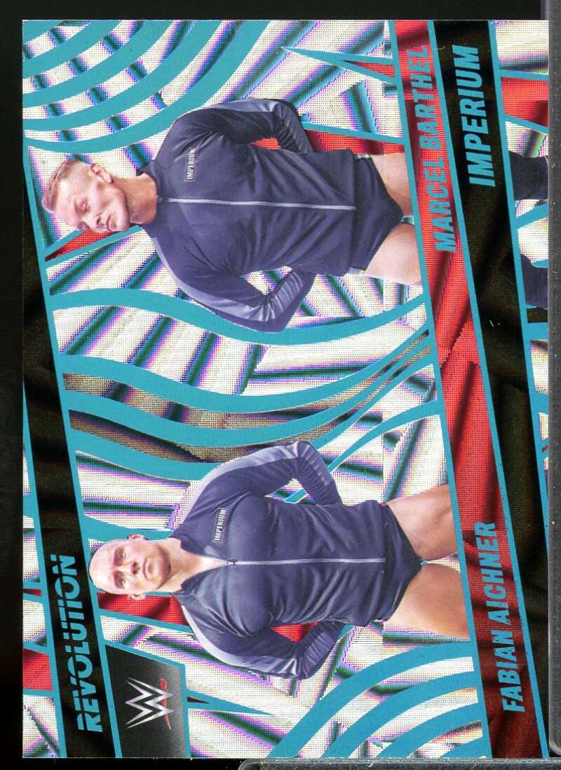 Fabian Aichner/Ludwig Kaiser Card 2022 Revolution WWE Angular #132  Image 1