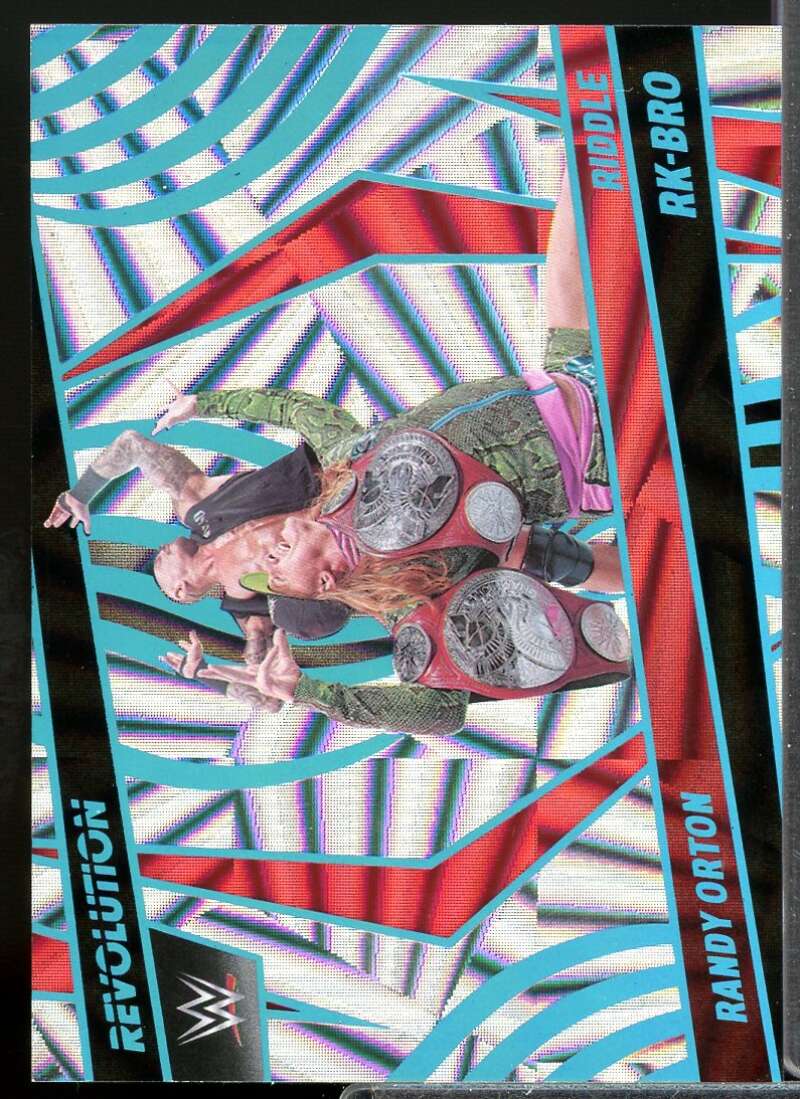 Randy Orton/Riddle Card 2022 Revolution WWE Angular #140  Image 1