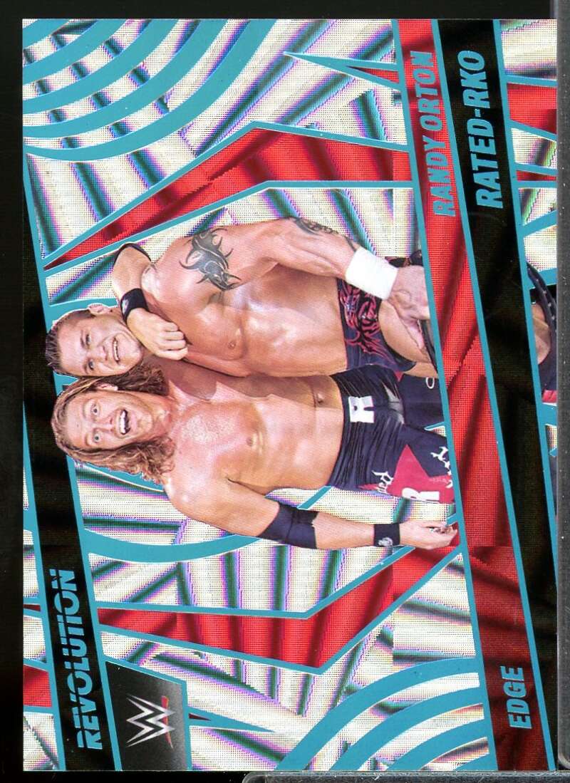 Edge/Randy Orton Card 2022 Revolution WWE Angular #143  Image 1