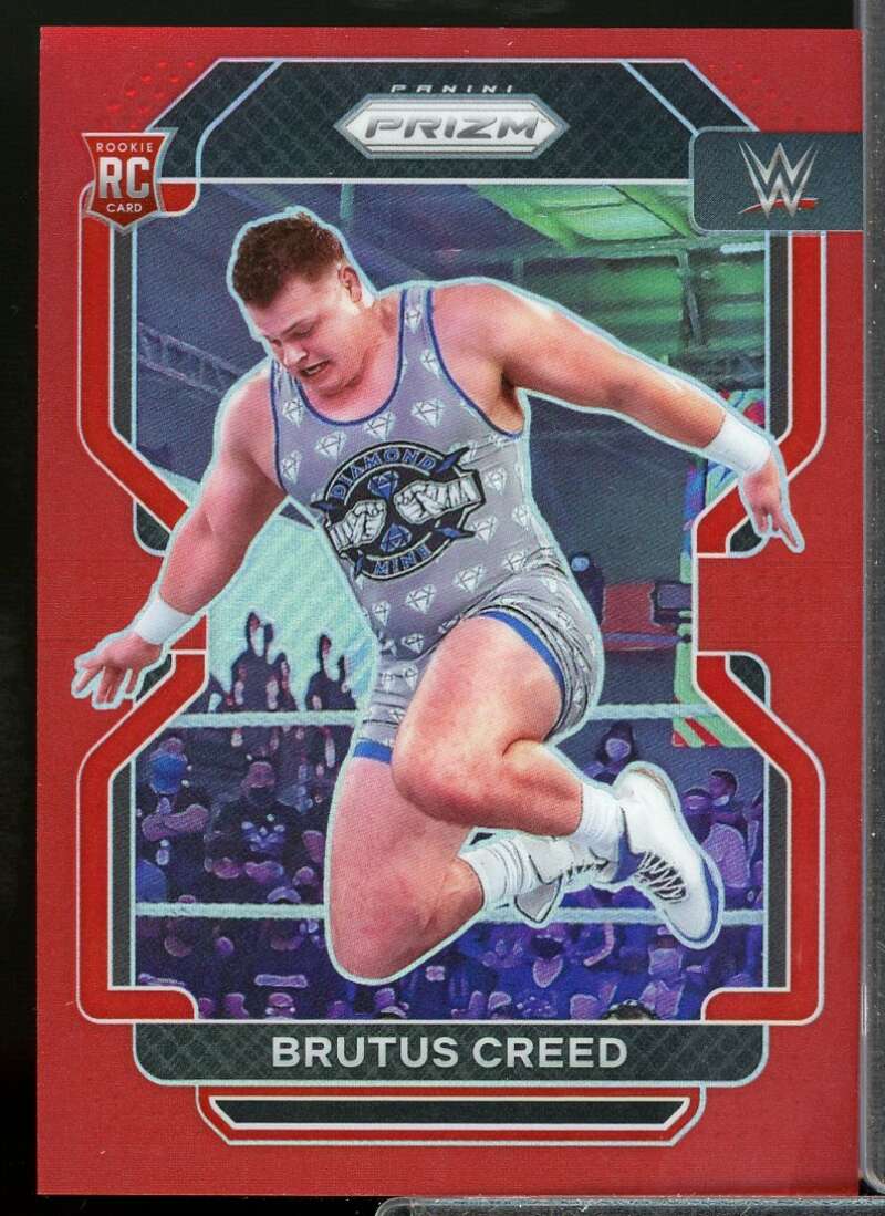 Brutus Creed Card 2022 Panini Prizm WWE Prizms Red #144  Image 1