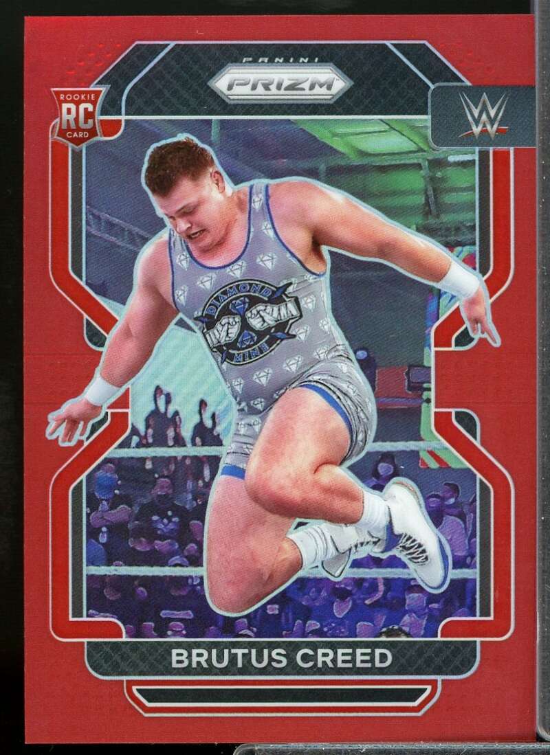 Brutus Creed Card 2022 Panini Prizm WWE Prizms Red #144  Image 1