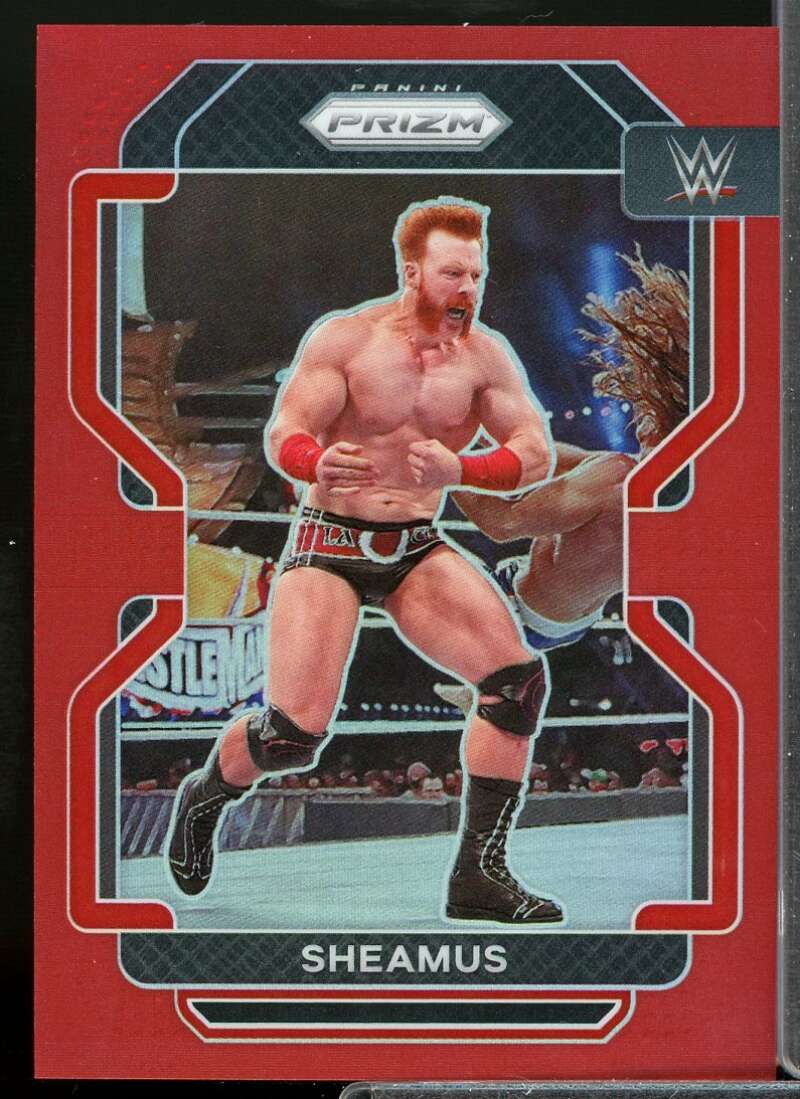 Sheamus Card 2022 Panini Prizm WWE Prizms Red #129  Image 1