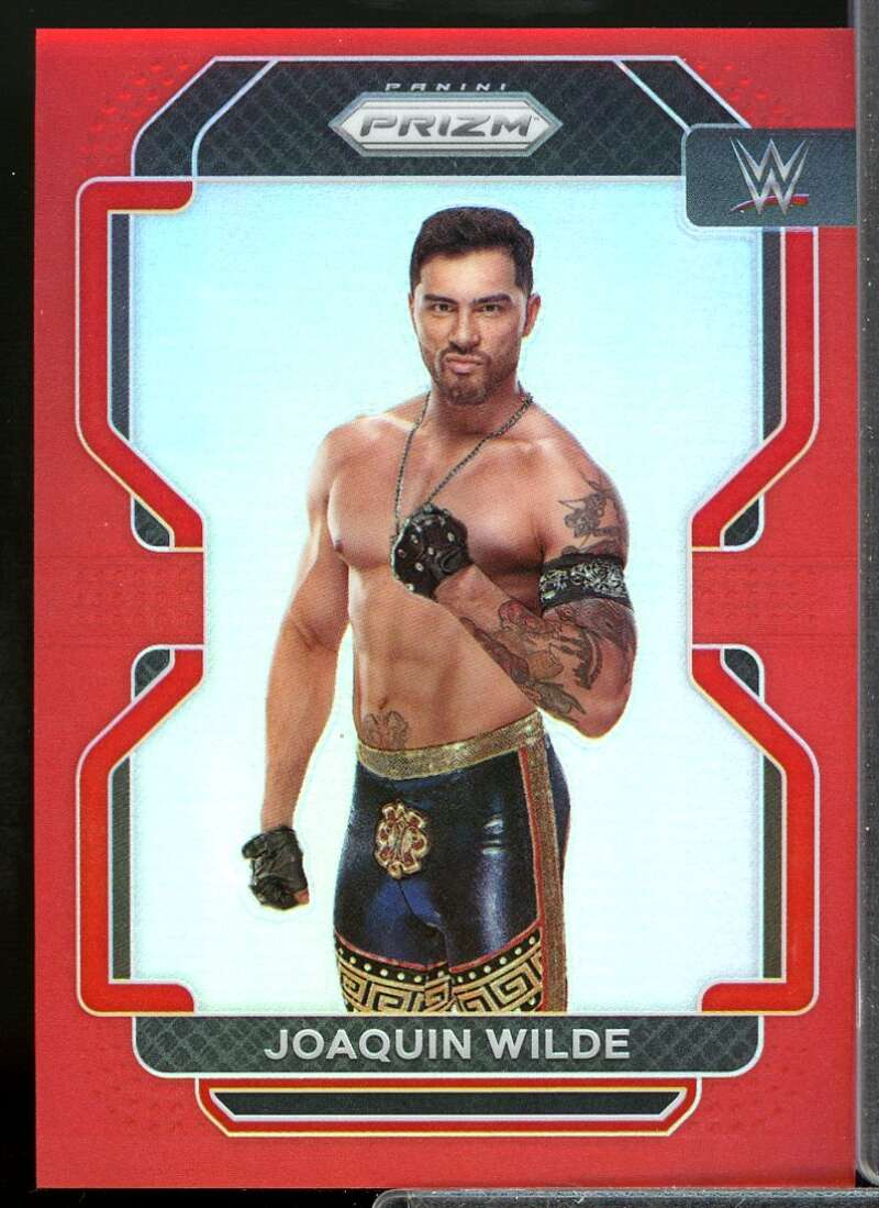 Joaquin Wilde Card 2022 Panini Prizm WWE Prizms Red #141  Image 1