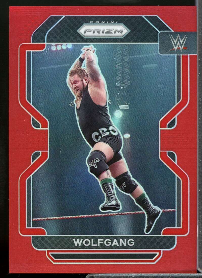 Wolfgang Card 2022 Panini Prizm WWE Prizms Red #149  Image 1