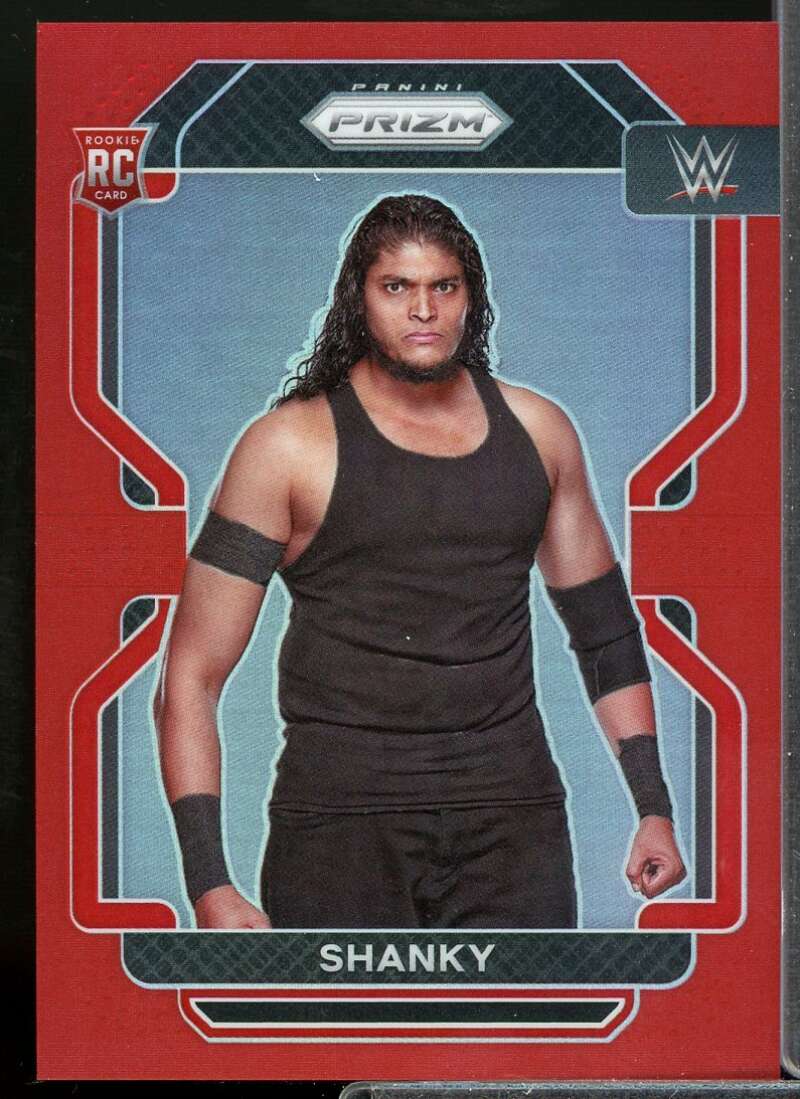 Shanky Card 2022 Panini Prizm WWE Prizms Red #120  Image 1