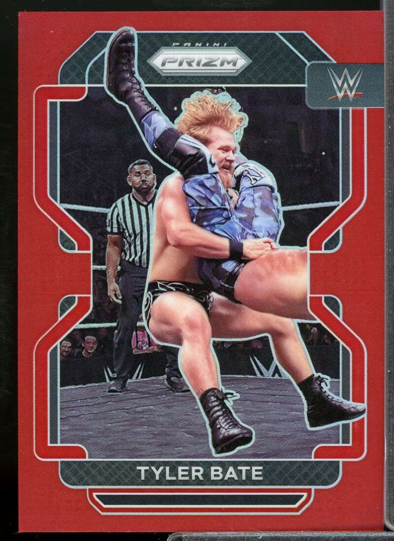 Tyler Bate Card 2022 Panini Prizm WWE Prizms Red #122  Image 1