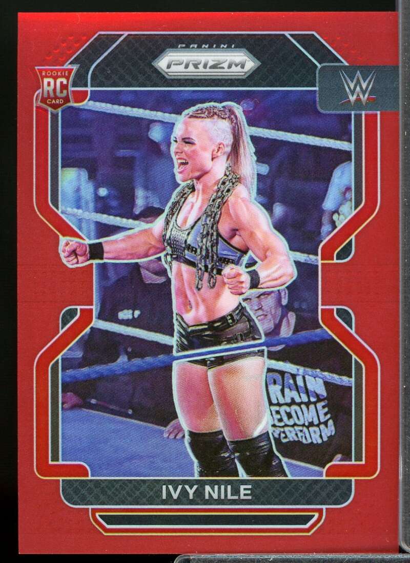 Ivy Nile Card 2022 Panini Prizm WWE Prizms Red #184  Image 1