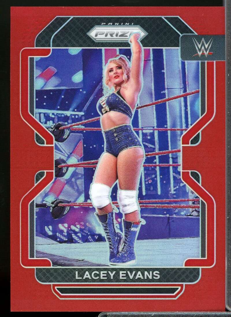 Lacey Evans Card 2022 Panini Prizm WWE Prizms Red #189  Image 1