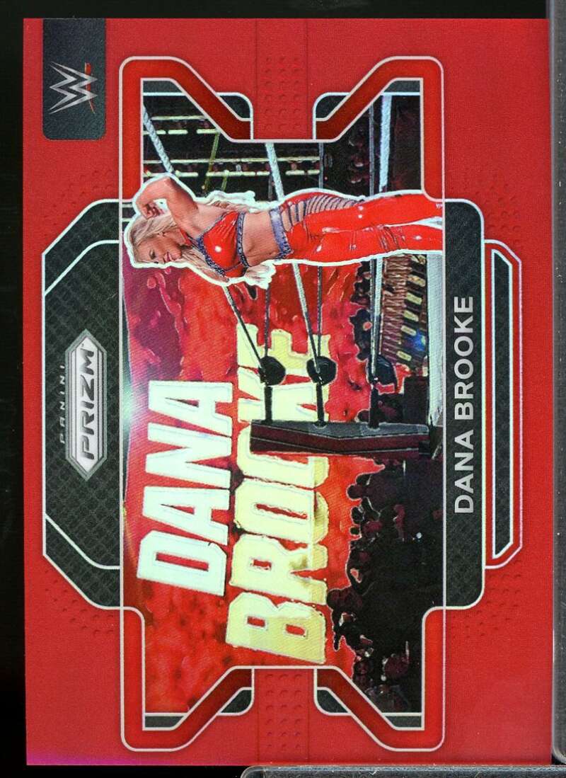 Dana Brooke Card 2022 Panini Prizm WWE Prizms Red #1  Image 1