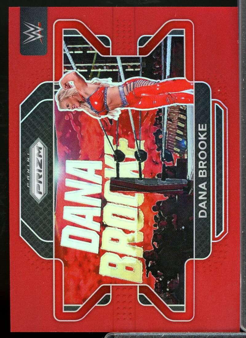 Dana Brooke Card 2022 Panini Prizm WWE Prizms Red #1  Image 1