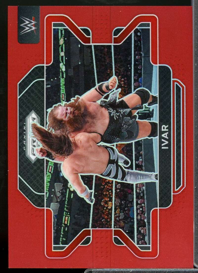Ivar Card 2022 Panini Prizm WWE Prizms Red #73  Image 1