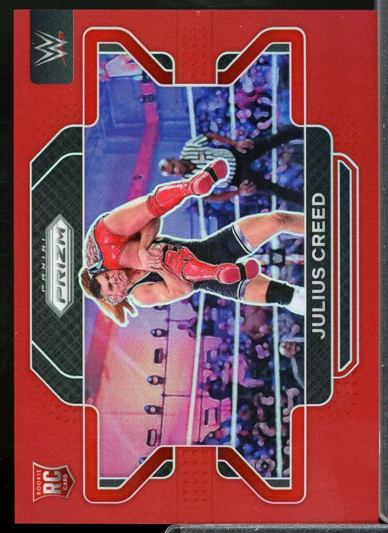 Julius Creed Card 2022 Panini Prizm WWE Prizms Red #75  Image 1