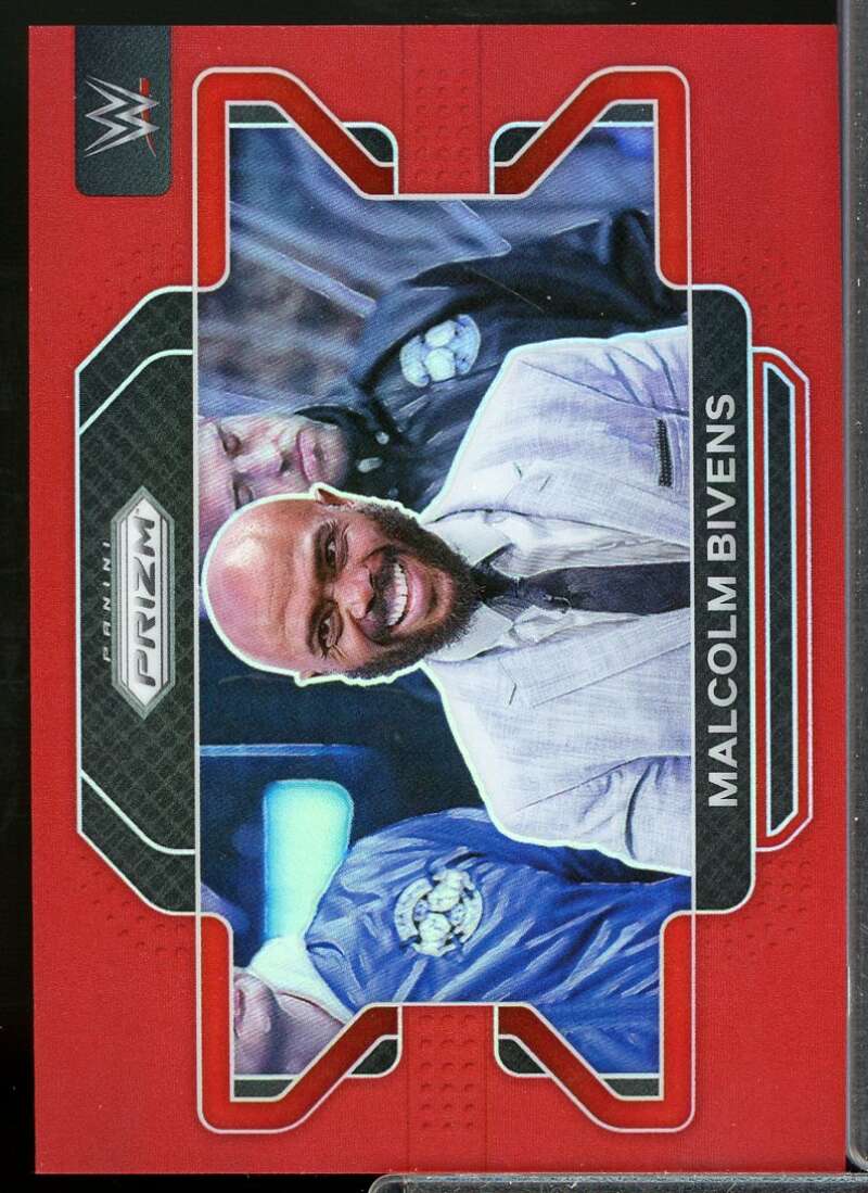 Malcolm Bivens Card 2022 Panini Prizm WWE Prizms Red #85  Image 1
