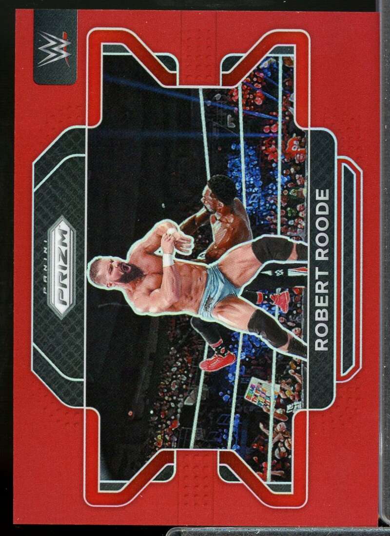 Robert Roode Card 2022 Panini Prizm WWE Prizms Red #30  Image 1