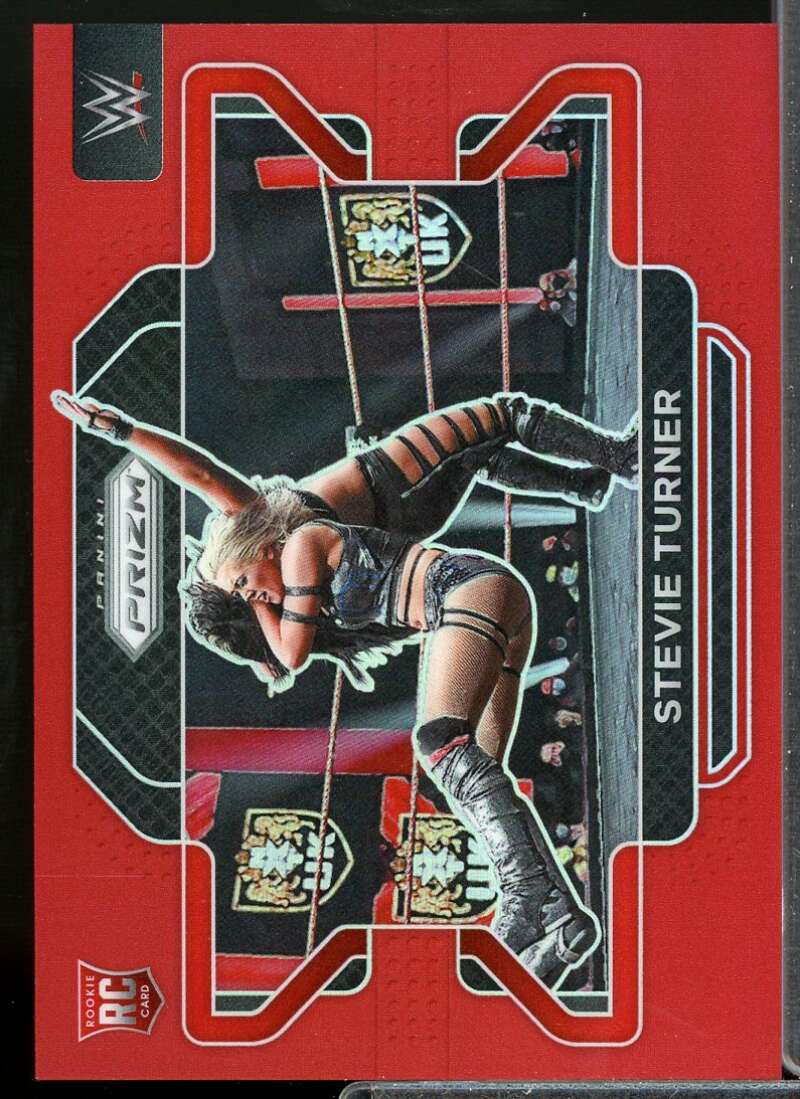 Stevie Turner Card 2022 Panini Prizm WWE Prizms Red #22  Image 1