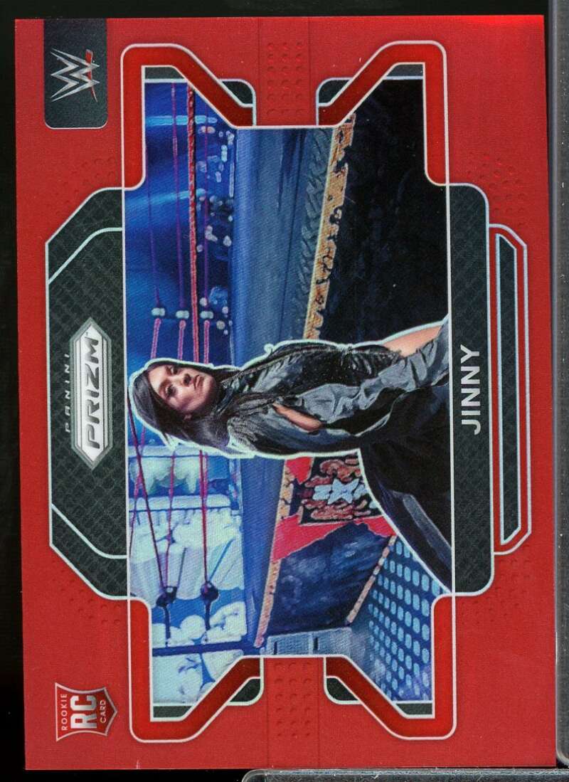 Jinny Card 2022 Panini Prizm WWE Prizms Red #25  Image 1