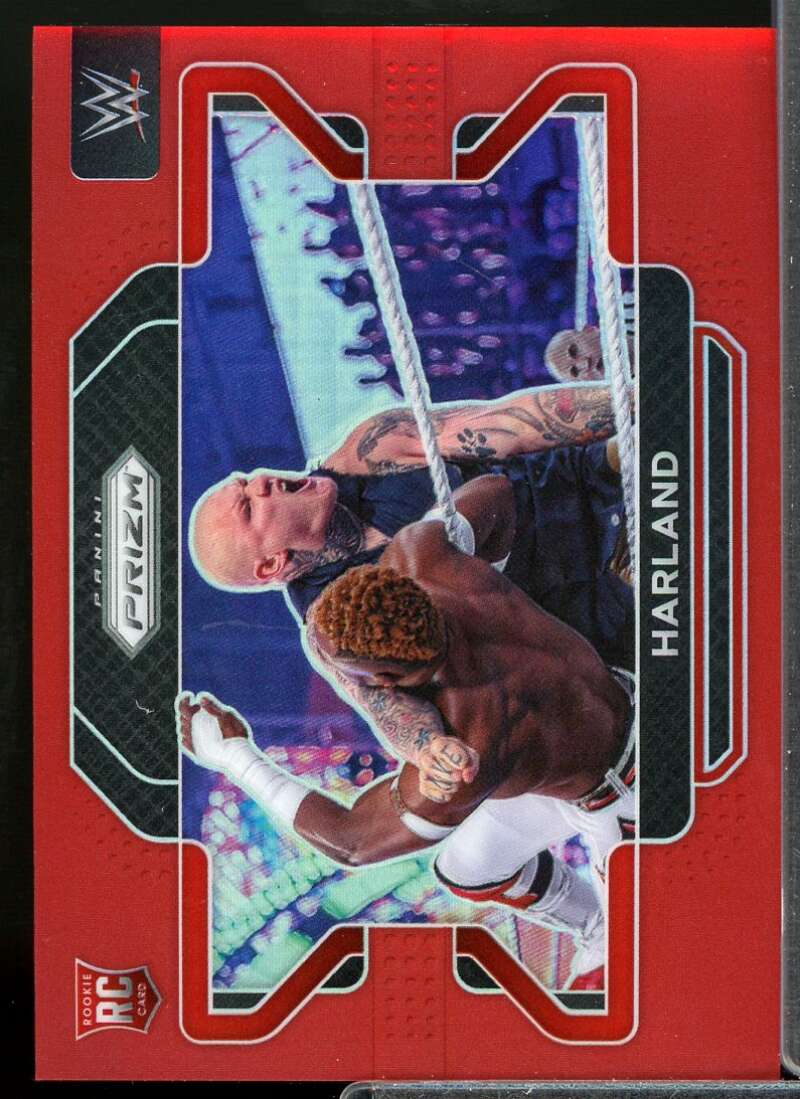 Harland Card 2022 Panini Prizm WWE Prizms Red #26  Image 1