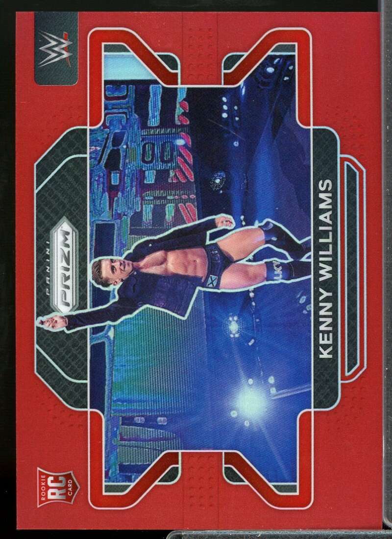 Kenny Williams Card 2022 Panini Prizm WWE Prizms Red #6  Image 1