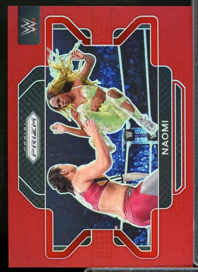 Naomi Card 2022 Panini Prizm WWE Prizms Red #18  Image 1
