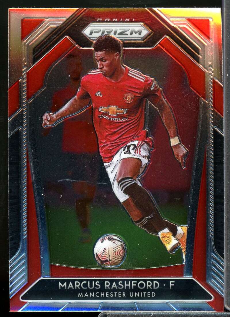 Marcus Rashford Card 2020-21 Panini Prizm English Premier League #14  Image 1