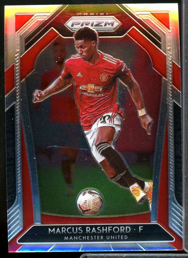 Marcus Rashford Card 2020-21 Panini Prizm English Premier League #14  Image 1