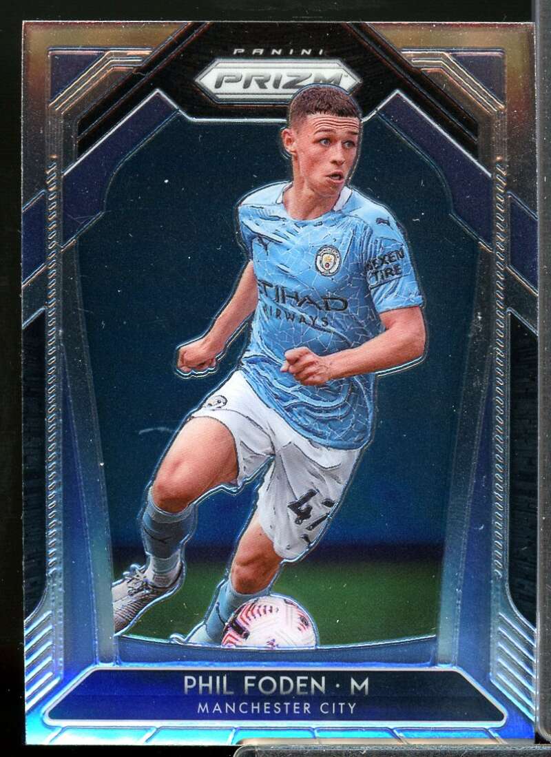 Phil Foden Card 2020-21 Panini Prizm English Premier League #96  Image 1