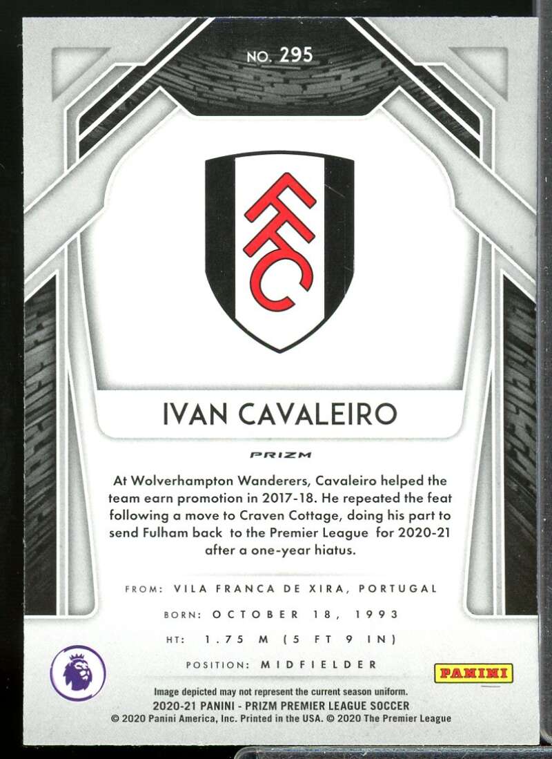 Ivan Cavaleiro 2020-21 Panini Prizm English Premier League Prizms Silver #295  Image 2