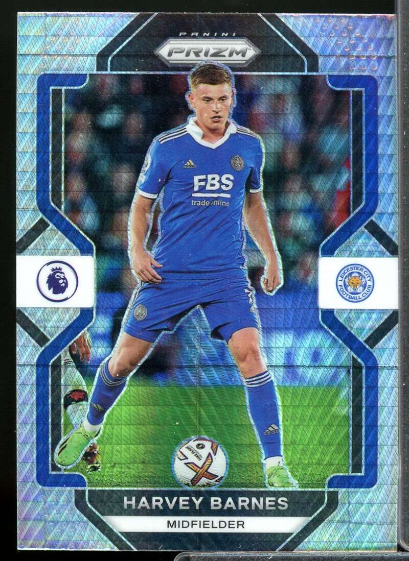 Harvey Barnes 2022-23 Panini Prizm English Premier League Prizms Silver #95  Image 1