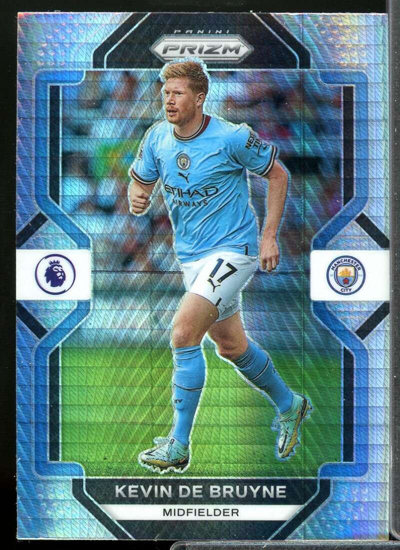 Kevin De Bruyne 2022-23 Panini Prizm English Premier League Prizms Silver #5  Image 1