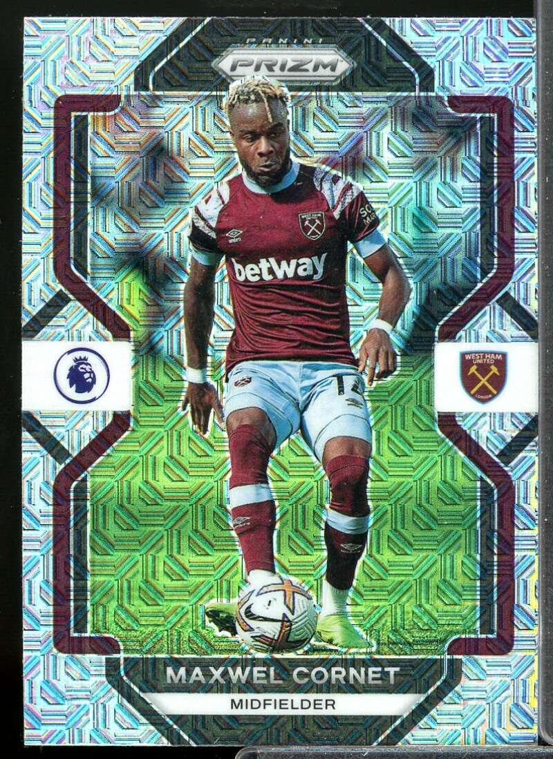 Maxwel Cornet Card 2022-23 Panini Prizm English Premier League Prizms Mojo #52  Image 1