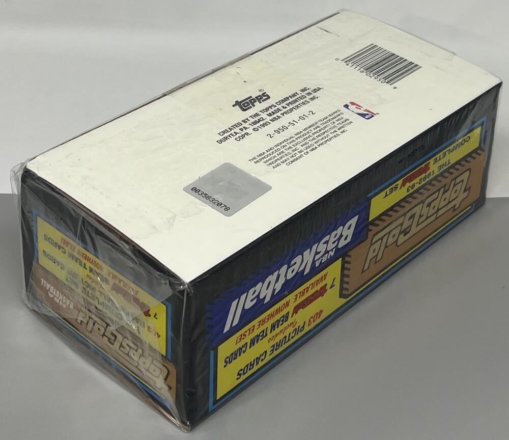 1992-93 Topps Gold Basketball Factory Set Image 2