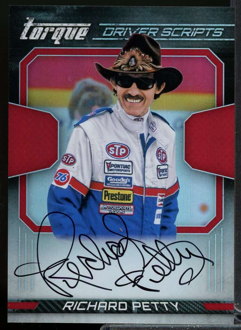 Richard Petty Card 2017 Panini Torque Driver Scripts Red #28  Image 1