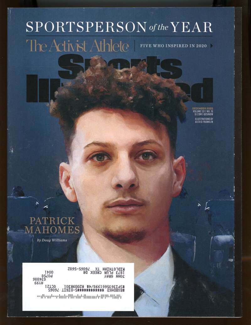 Sports Illustrated December 2020 Vol. 131 #15 Patrick Mahomes Image 1